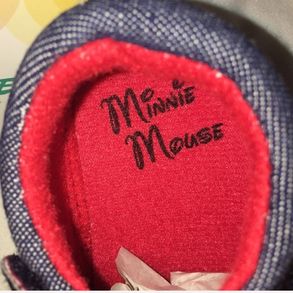 Minnie Mouse Baby Sneakers, Blue, 6-9 Months